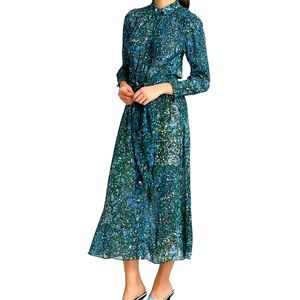 Veronica Beard Mirren Splatter Print Dress